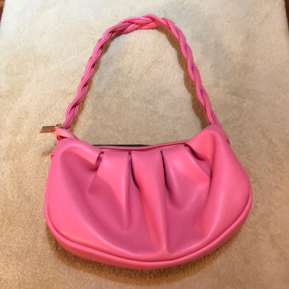 Pink shoulder bag